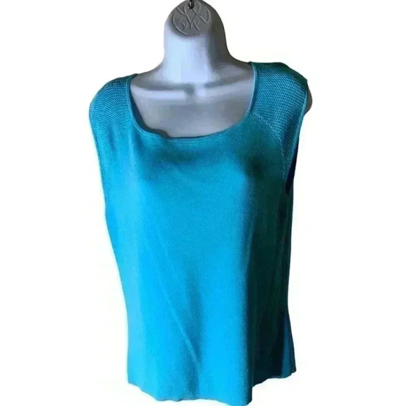 Liz Claiborne Tank Top Women’s Size Extra Large Short Sleeves - Picture 3 of 6